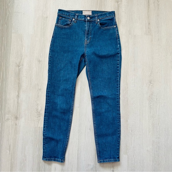 Everlane High Rise Denim Jeans Blue Sz 29 - Picture 10 of 13